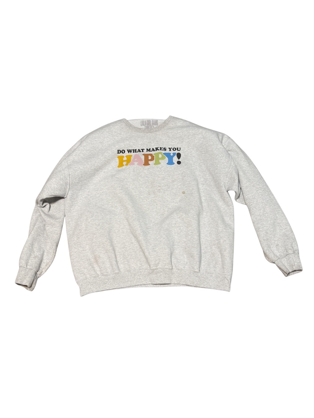 Dressed in LALA Oversized Sweatshirt - Light Gray L/XL